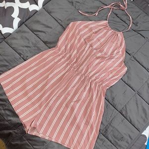 🎀 beautiful blush striped romper 🎀